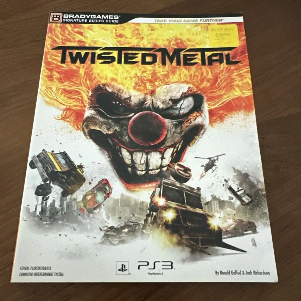 Twisted Metal - 9780744013467, paperback, BradyGames